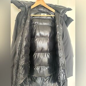 Uniqlo Puffer Coat Parka Black